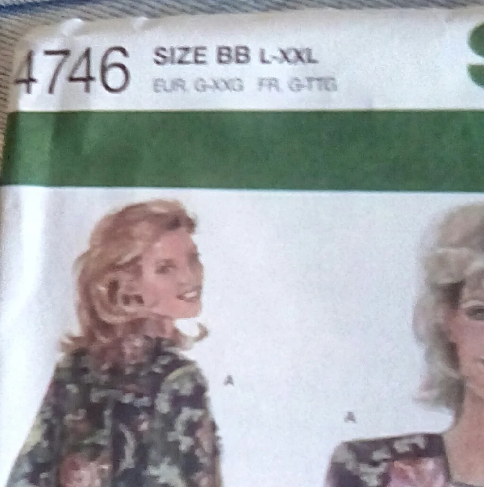 Simplicity Hobby coat, pants, bag size L-XL-XXL